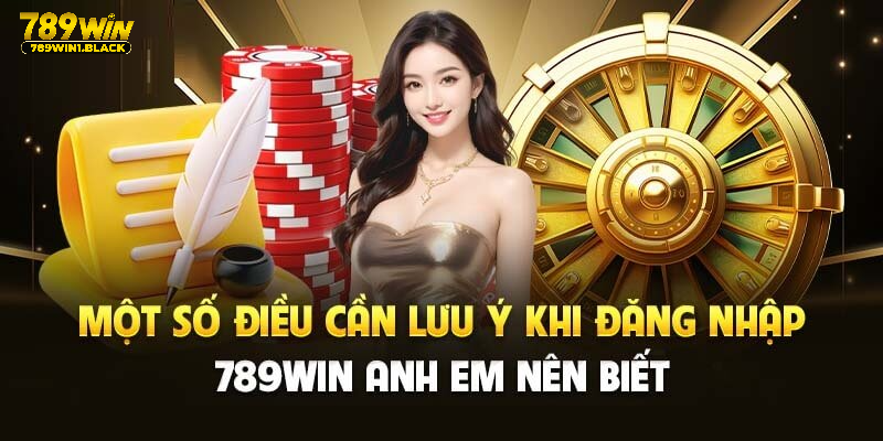 Vài lưu ý khi đăng nhập 789WIN hội viên nên biết