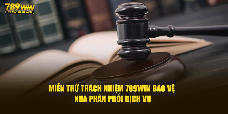 Miễn trừ trách nhiệm 789WIN bảo vệ nhà phân phối dịch vụ