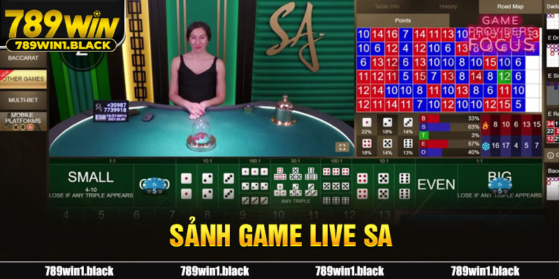 Sảnh game Live SA